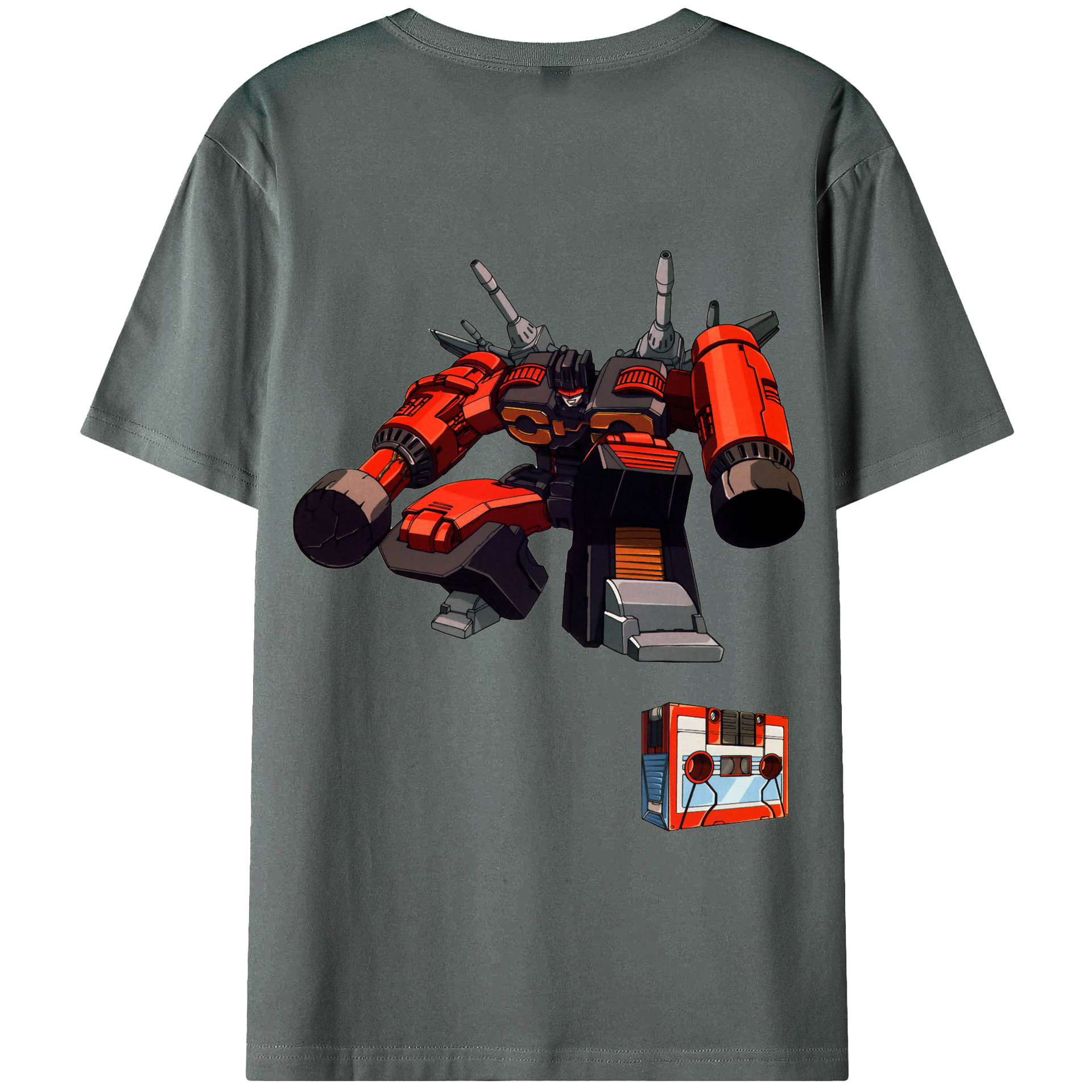 （画像用）  綿100％半袖Tシャツ（背面プリント）